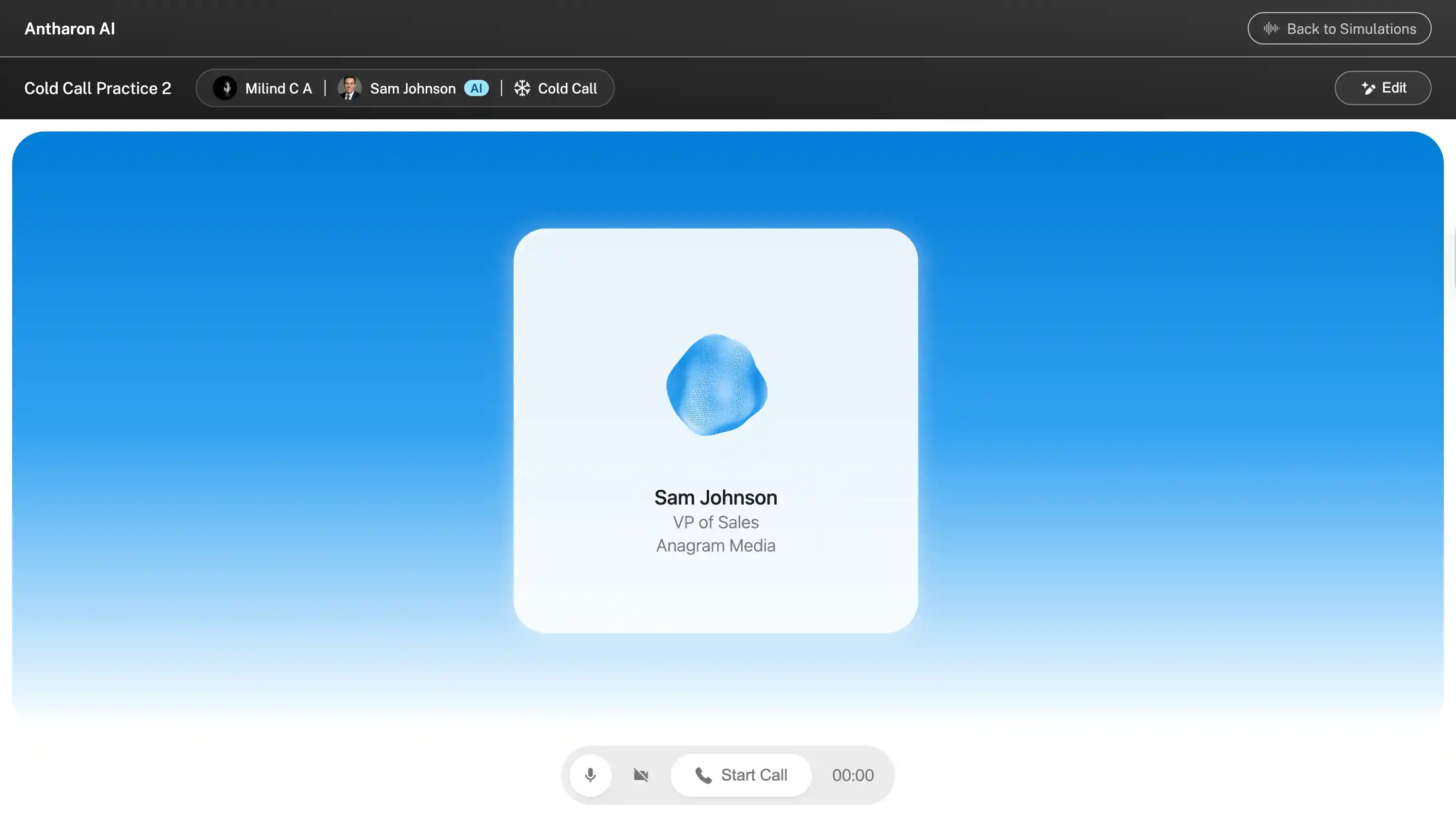 TeachMeSales Dashboard Preview